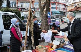 Başkan Biçer’den esnafa ‘Maske, nesafe ve hijyen’...