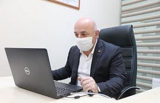 Başkan Bıyık, öğrencilerle çevirim içi buluştu