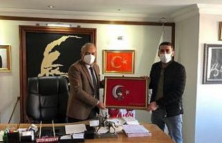 Başkan Bozkurt’a Atatürk tablosu