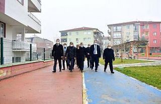 Başkan Çınar’ın ‘spor tesisi’ vaadi teker...