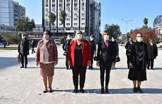 Başkan Erdem: "Seçilmiş kadınlar olarak Atatürk’e...