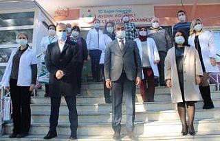 Başkan Kaplan’dan sağlık çalışanlarına anlamlı...