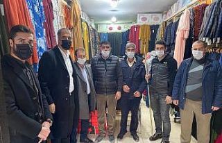 Başkan Kaya’dan esnafa ziyaret