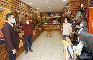 Başkan Kayalar’dan esnafa moral ziyareti