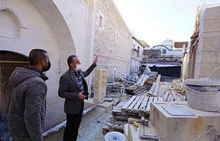 Başkan Kılınç, restorasyon çalışmalarını...