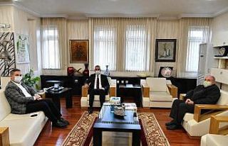 Başkan Köse ilçe belediye başkanlarını ağırladı