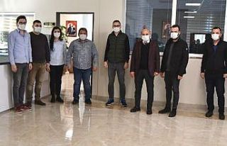 Başkan Oral, çalışanlarının yeni yılını kutladı