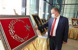 Başkan Ramazan Dekoratif El Sanatları Sergisini...