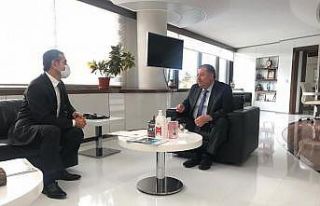 Başkan Ramazan’ın Ankara temasları