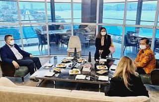 Başkan Sandal’dan Endonezya Büyükelçisine ’Nutuk’...