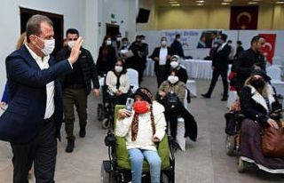Başkan Seçer, engelli dernekleri yöneticileriyle...