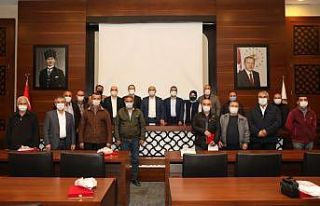 Başkan Söğüt’ten emekli olan personellere teşekkür...