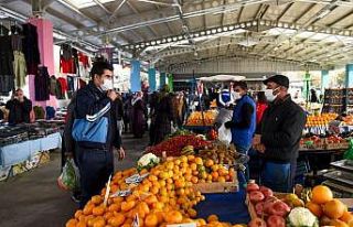 Başkent pazarlarında tedbirler sıkı denetimde