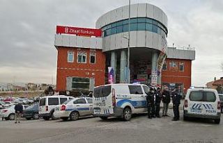 Başkent’te banka soygunu girişimi, 1 yaralı