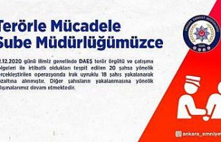 Başkent’te DEAŞ operasyonu: 18 gözaltı