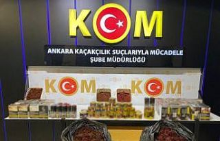 Başkent’te kaçak sigara operasyonu