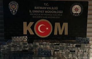 Batman’da 3 bin paket kaçak sigara ele geçirildi