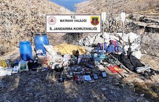 Batman’da araziye gizlenmiş vaziyette patlayıcı...