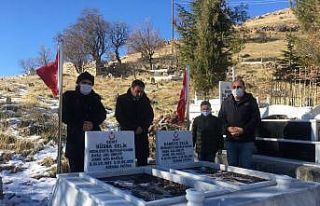 Batman’da mezarları onarılan çocuk şehitler...