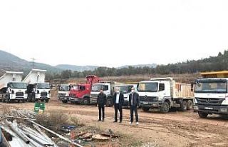 Bayırköy göleti yapım çalışmaları devam ediyor