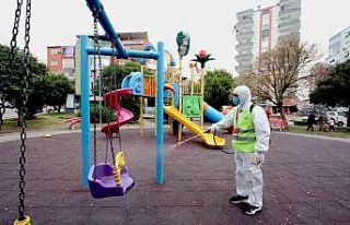 Bayraklı Belediyesi, 86 bin noktayı dezenfekte etti