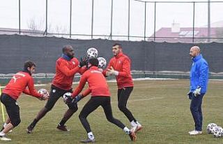 BB Erzurumspor, Gençlerbirliği maçı hazırlıklarını...