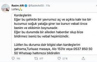 Belediye Başkanı Arı’dan yürekleri ısıtacak...