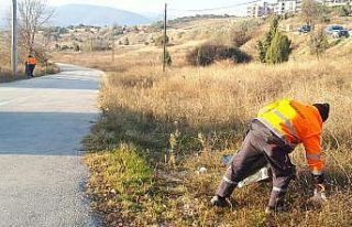 Belediyeden mıntıka temizliği