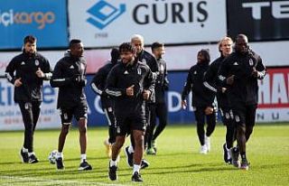 Beşiktaş, Sivasspor maçı hazırlıklarına ara...