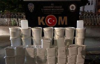 Bin 65 litre kaçak etil alkol ele geçirildi