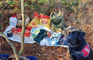 Bingöl’de bölücü terör örgütüne ait malzemeler...