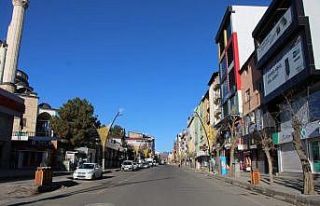 Bingöl’de sokağa çıkma kısıtlaması sessizliği