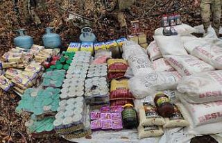 Bitlis’te teröristlere ait toprağa gömülü yaşam...