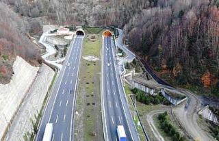Bolu Dağı Tüneli tarihinin en sakin günlerini...