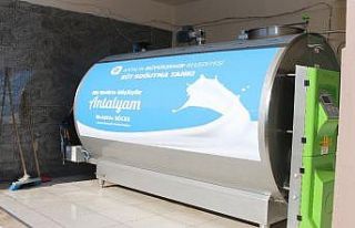 Bozova ve Yeşilyayla’ya süt tankı