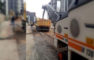 Bozulan yollara anında müdahale