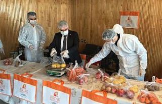 Bucak’ta karantinadaki vatandaşlara vitamin destek...