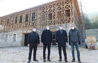 Burdur’da Türkülere konu olan değirmen restore...