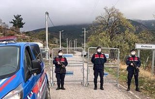 Burhaniye’de Dutluca Mahallesi karantinaya alındı