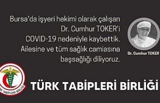 Bursa’da bir doktor daha koronavirüs sebebiyle...