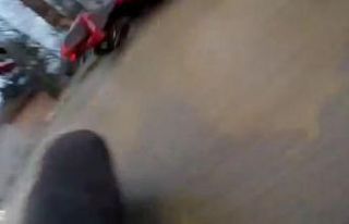 Bursa’da eğlenceli motosiklet yolculuğu sürünerek...