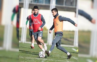 Bursaspor’da Bandırmaspor maçı hazırlıkları...