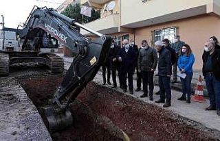 Büyükakın çalışmaları yerinde inceledi