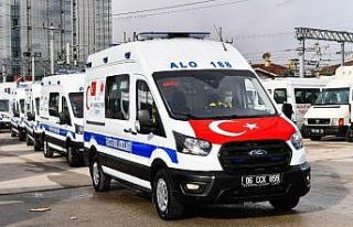 Büyükşehir Belediyesi ambulans ve diyaliz araç...