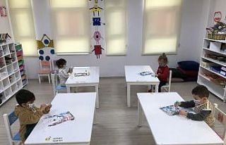 Büyükşehir Belediyesi kreşlerinde yüz yüze eğitim...