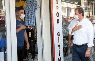 Büyükşehir Belediyesinden esnafa kira desteği