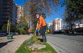 Büyükşehir ekipleri, sokağa çıkma yasağında...