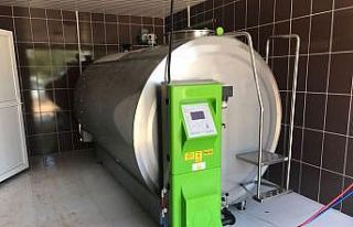 Büyükşehir’den besicilere süt tankı desteği