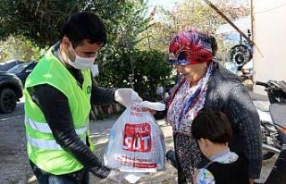 Büyükşehir’den çocuklara 224 bin litre süt