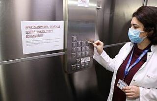 Büyükşehirden salgına karşı site ve apartmanları...